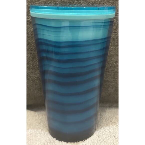 StarbucksBlue Wave Grande (16 oz) Cold Cup - Picture 4 of 7